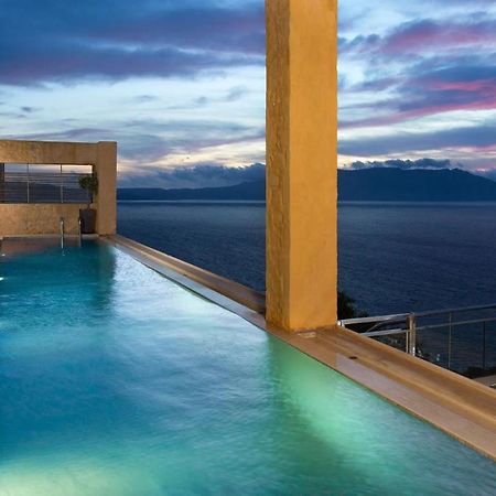 Beachfront Ravdoucha Epavlis Eleni Villa - Pool, Hot Tub, Gym, Sauna, Private Parking, Wifi Chania  Екстер'єр фото