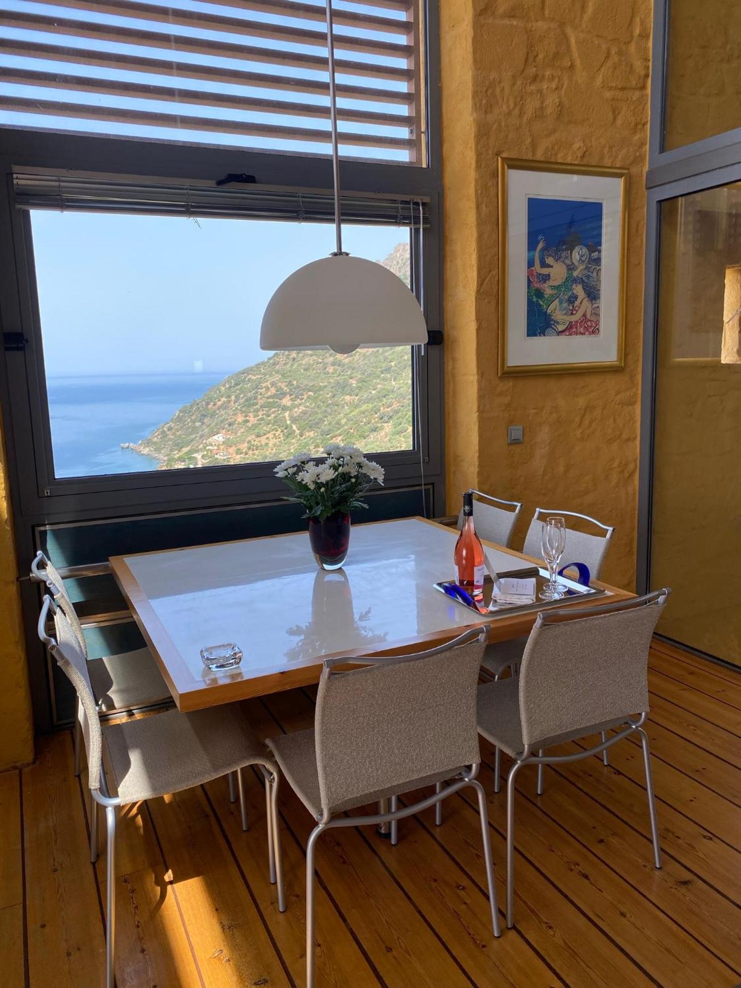 Beachfront Ravdoucha Epavlis Eleni Villa - Pool, Hot Tub, Gym, Sauna, Private Parking, Wifi Chania  Екстер'єр фото