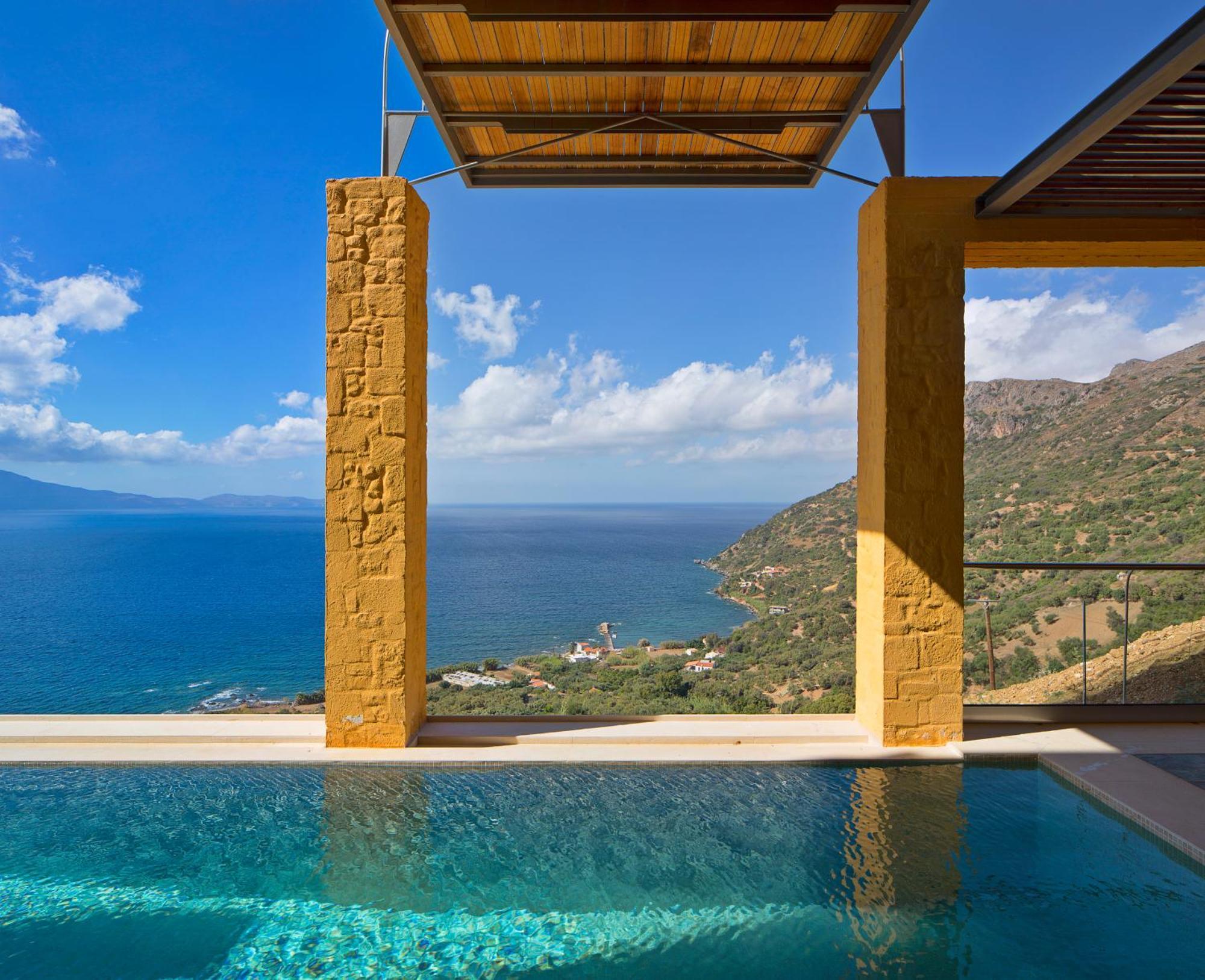 Beachfront Ravdoucha Epavlis Eleni Villa - Pool, Hot Tub, Gym, Sauna, Private Parking, Wifi Chania  Екстер'єр фото